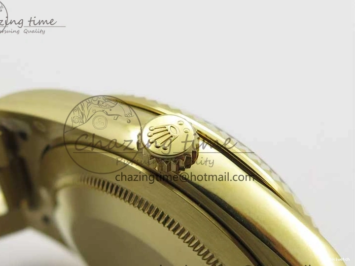 BP Black on Dial A2836 YG YG New 904 Crystal Bracelet President Dial Version 40mm Markers T 228239 Day-Date 1227